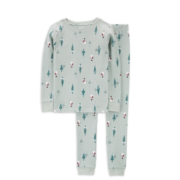 Carter's Child of Mine Toddler Christmas Pajama Set, 2-Piece - Picture 3 of 5